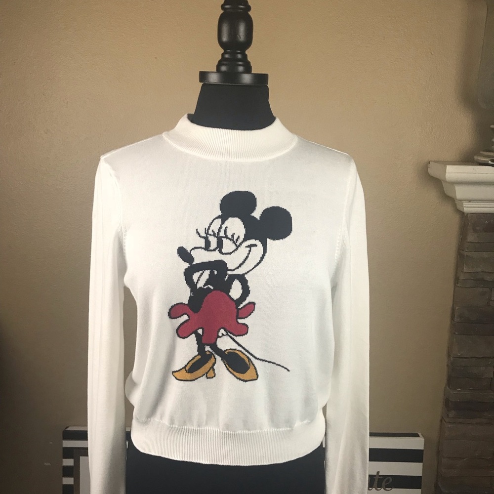 New vintage style Minnie Mouse Sweater SIze Sm, Lg - Picture 1 of 6
